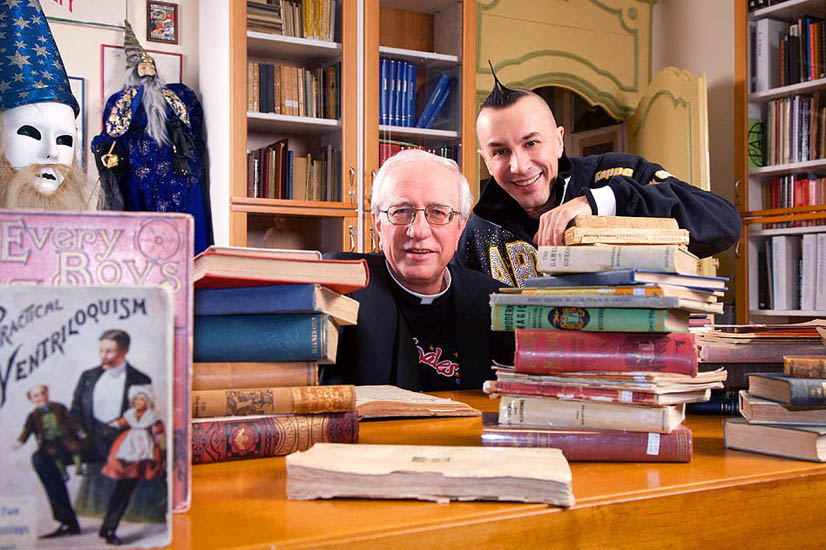 Don Silvio con Arturo