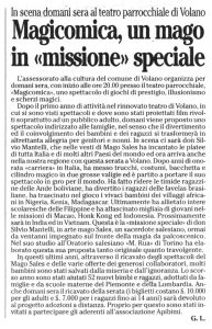 “Libera la pace che è in te”