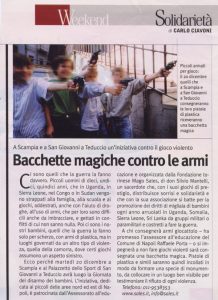 Bacchette magiche contro le armi