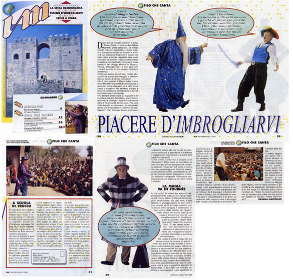 Ritaglio: piacere d'imbrogliarvi