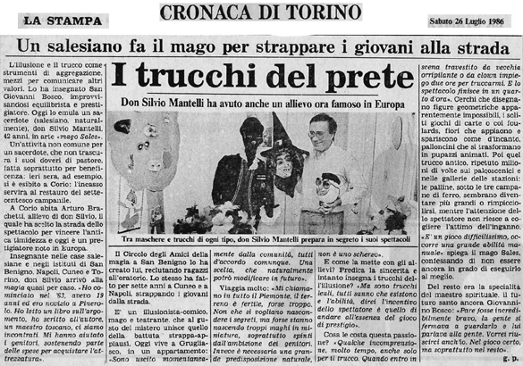Ritaglio: I trucchi del prete
