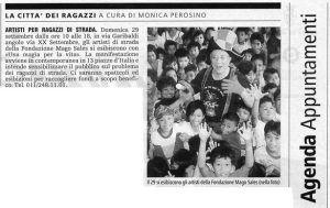 Artisti per ragazzi di strada